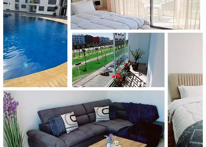 Evasion De Luxe Avec Piscine - Agadir Bay Founty